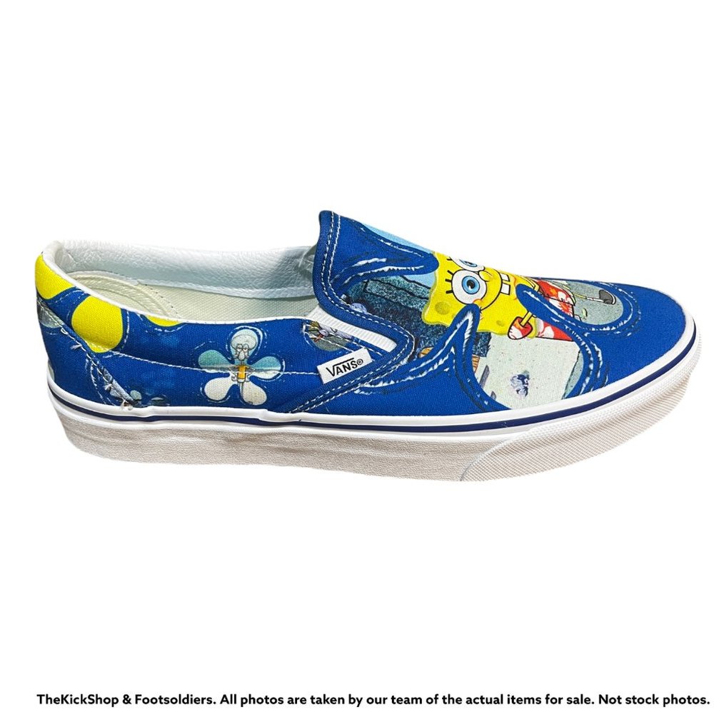 VANS x Spongebob Classic Slip-On (Alohabob) Women's Low Top Sneakers